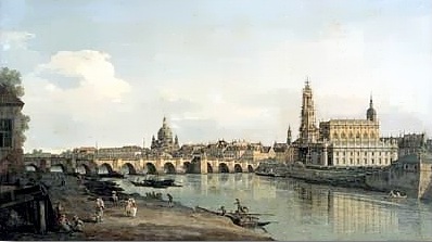 Der berühmte "Canaletto-Blick" auf die Dresdner Altstadt