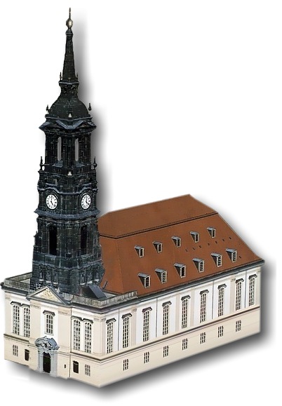 Dreik&ouml;nigskirche (Modell)