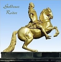 Goldener Reiter - Denkmal f&uuml;r August den Starken