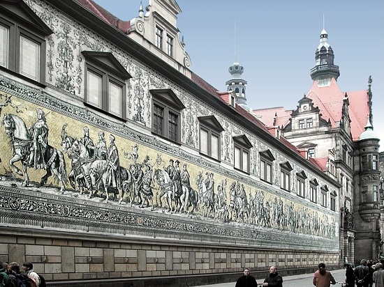 Fürstenzug und Georgenbau