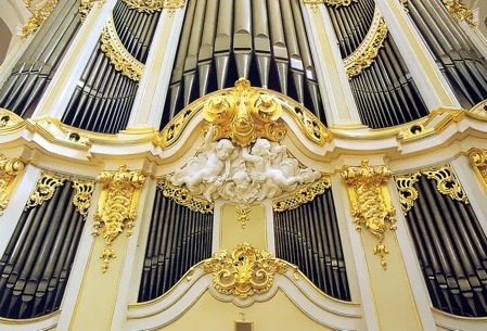 Silbermannorgel in der Kathedrale St.Trinitatis