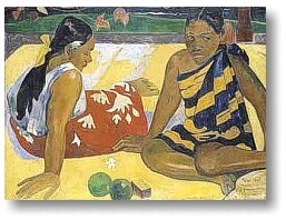 Paul Gaugin - Zwei Frauen auf Tahiti