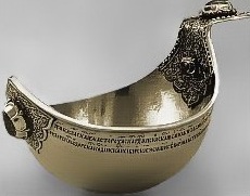 Goldene Trinkschale des Zaren Iwan IV. von Russland