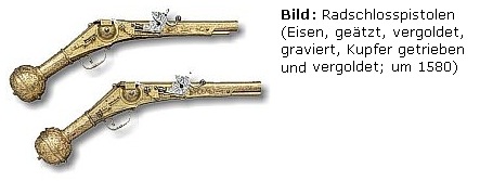 Radschlosspistolen