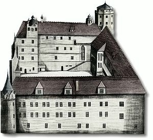 Dresdner Schloss im 15. Jahrhundert