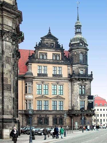 Nordwestecke des Residenzschlosses