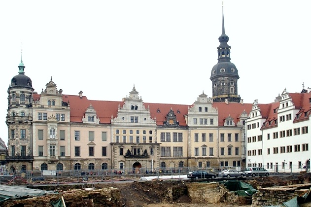 Ostseite des Residenzschlosses