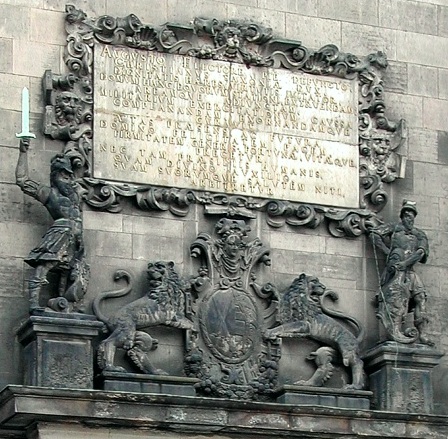 Detail am Jagdtor