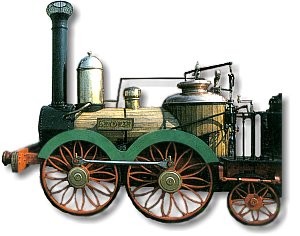 Erste deutsche Eisenbahn "Saxonia"