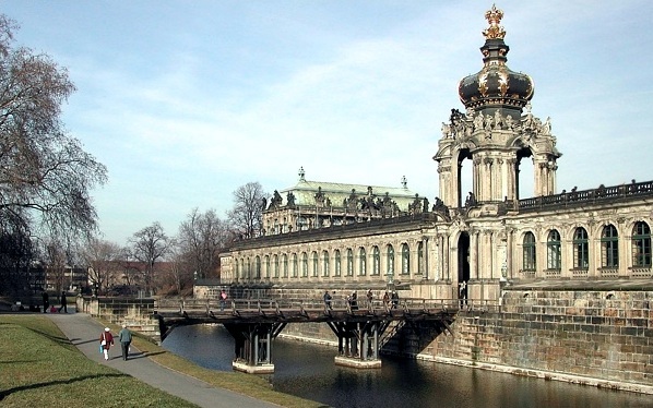 Langgalerien und Kronentor des Dresdner Zwingers