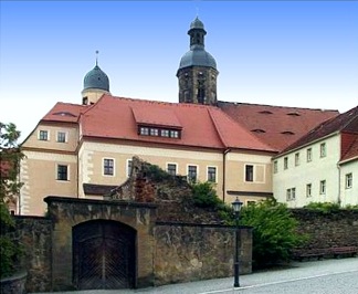 Eingang von Schloss Dippoldiswalde