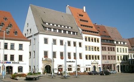 Bürgerhäuser am Freiberger Obermarkt