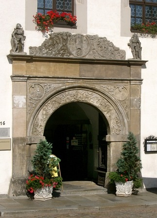 Portal am Freiberger Obermarkt
