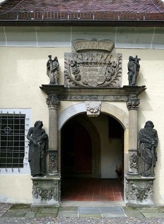 Meißen - Portal der Kirche St. Afra