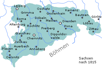 Sachsen nach 1815