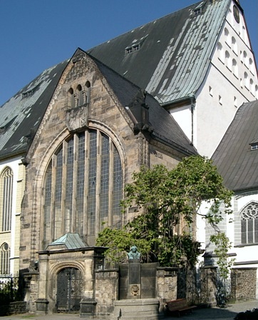 Jugendstilanbau am Freiberger Dom