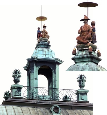 Dachfigur des Fasanenschlösschens Moritzburg