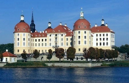 Barockschloss Moritzburg - Südseite