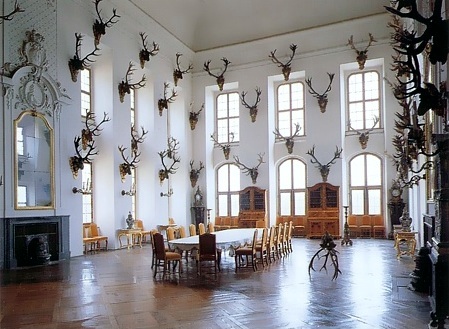 Speisesaal von Schloss Moritzburg