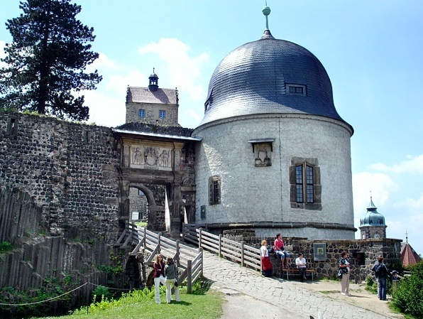 Schösserturm der Burg Stolpen