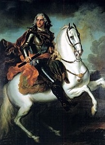August der Starke - Gemälde von Louis de Silvestre