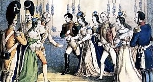 Monarchentreffen in Dresden im Mai 1812